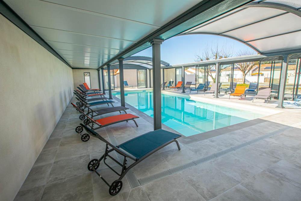 Le Matelot Maison Avec Piscine/Parking/Wifi/Plages 5Kms لو ماثيز المظهر الخارجي الصورة